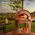 thumbnail image 5 of Old Potters Horno de Pizza Seco Horno de Cocina, Aproximadamente 12 Libras, Troncos de Leña para Hornos de Pizza, Parrillas y Fumadores, Estufa Sola Mesa XL, Roble - Mini Tronco de 6 Pulgadas, (790 Pu, 5 of 5