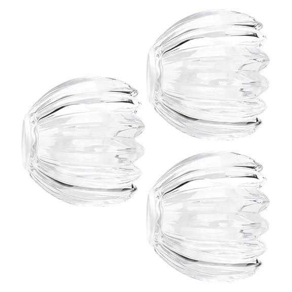 Glass Flower Shape Lamp Shade Cafe Restaurant Design Glass Texture Suitable for Cozy Living Room Bedroom Decorating