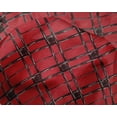 thumbnail image 4 of oneOone Silk Tabby Fabric Check Ikat Print Fabric By Yard 42 Inch Wide, 4 of 4