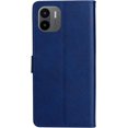 thumbnail image 6 of case for Xiaomi Redmi A1 Wallet Phone Case with Card Holder for Women, Redmi A1 Case Luxury Simple Solid Color PU Leather Flip Case Cover for Xiaomi Redmi A1 CS Blue, 6 of 18