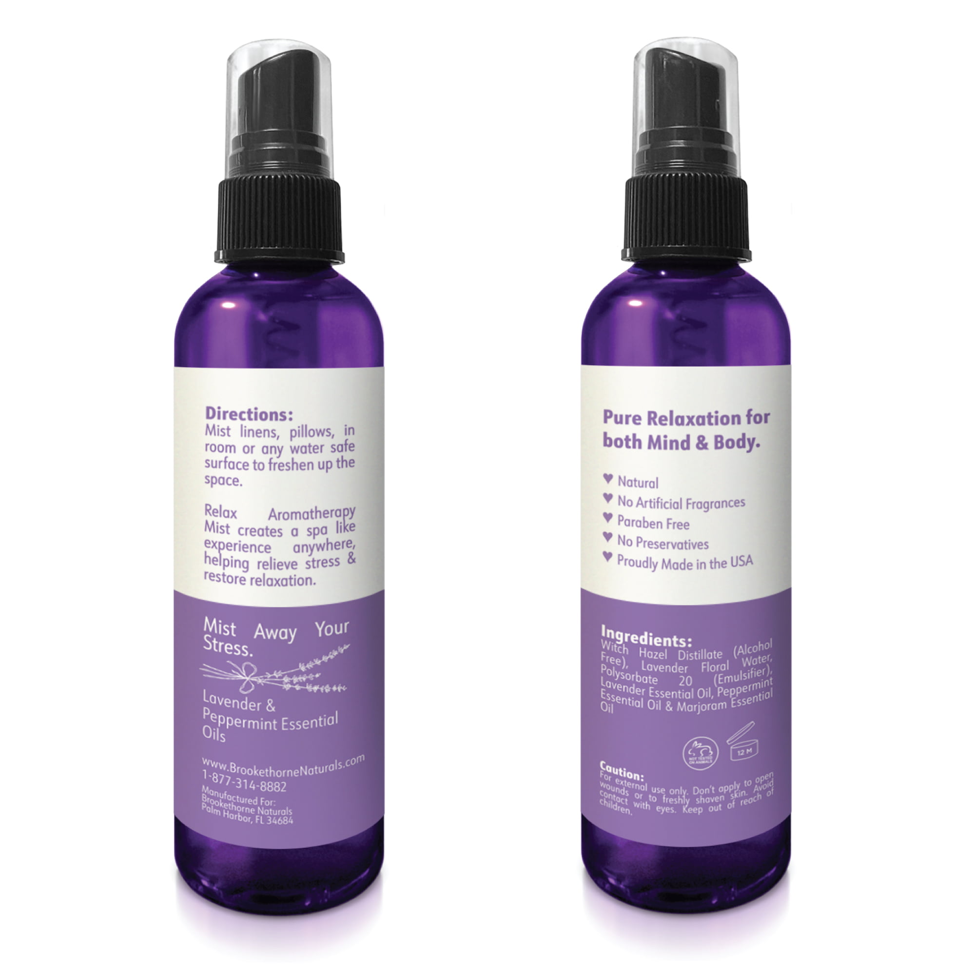 Lavender Sleep Aromatherapy Mist for Face, Body, Linens, Room Essential Oil  Blend by pureSCRUBS®