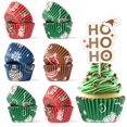 thumbnail image 1 of Forros para magdalenas Bake Choice Christmas con adornos, 400 unidades, 1 of 6