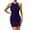 Dark Blue formal dresses for women, variant on Wycnly Formal Dresses for Women Party Club Knitted Cotton Sexy Bodycon Tank Mini Dresses Sleeveless Round Neck Solid 2024 Summer Short Dress Orange l