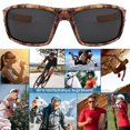 thumbnail image 5 of Gafas de sol retras de la tendencia de la moda de los vidrios de protección solar corrientes al aire libre, hechas de PC, TR, 5 of 5