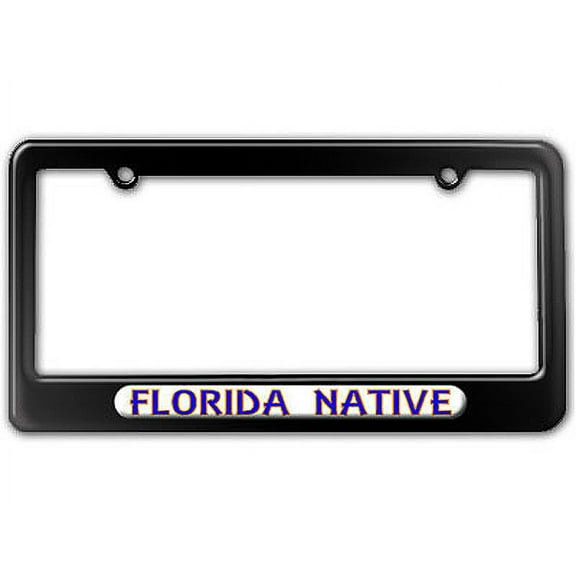 Florida Native - State Pride License Plate Frame