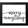 thumbnail image 2 of Lux + Me Designs 14x12 Black Modern Framed Museum Art Print Titled - Merry Everything, 2 of 5