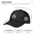 thumbnail image 4 of Skull Ace of Spades Baseball Cap Trucker Hat for Women Men, 4 of 7