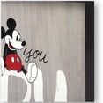 thumbnail image 4 of Marco de madera de Mickey Mouse de Disney de Open Road Brands para decoración de pared, 4 of 7
