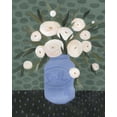 thumbnail image 2 of Scarvey, Emma 12x14 White Modern Wood Framed Museum Art Print Titled - Mason Jar Bouquet IV, 2 of 4