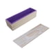 thumbnail image 3 of Molde rectangular de silicona con tapa de madera, molde para jabón para velas, hecho en casa. Violeta, 3 of 9