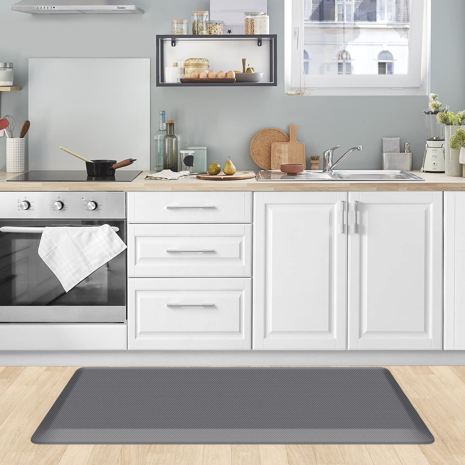 QSY Home Kitchen Anti Fatigue Rugs 20x39x1/2-Inch Floor Comfort