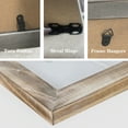 thumbnail image 5 of Joveco 5" x 7" Handcrafted Solid Wooden Photo Frame Set of 4,  Distressed Farmhouse Picture Frame Wall Decor for Wall Mounted and Tabletop, 5 of 7