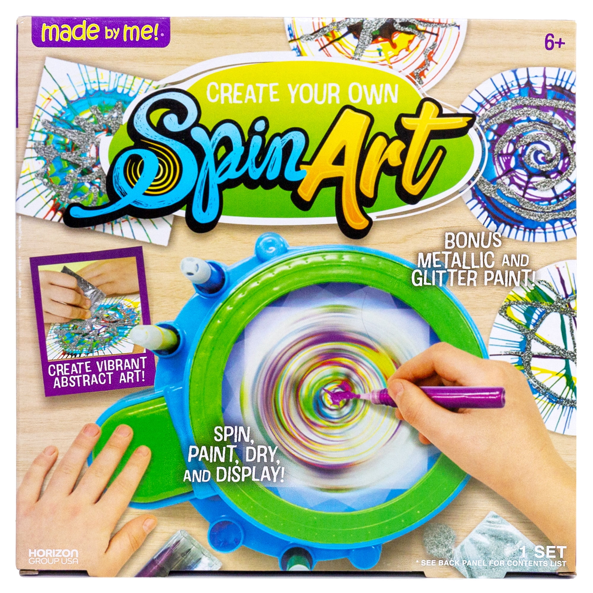 Cra-Z-Art Scented Spin Art Kit (26 Pieces) - Walmart.com