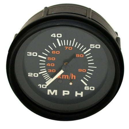 Mercury Quicksilver Boat Speedometer 15117B1 | 60 MPH 3 1/4 Inch Black
