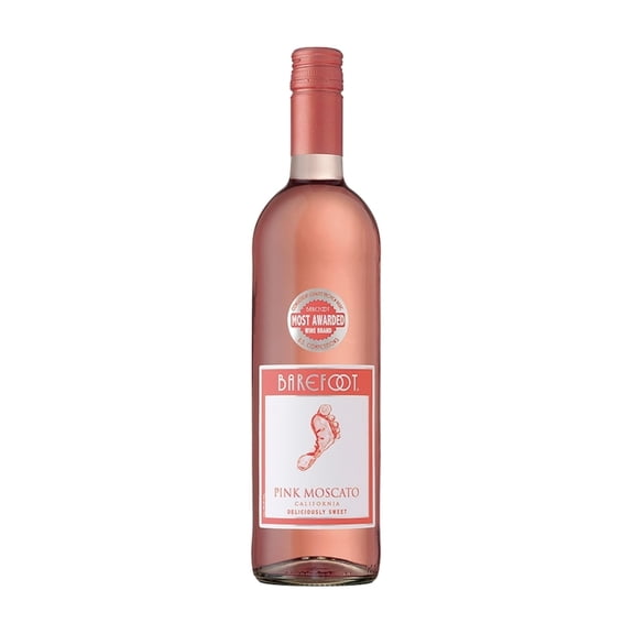 Vino Rosado Barefoot Pink Moscato 750 ml
