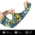 thumbnail image 3 of Haiem Goal Time UV Protection Cooling Arm Sleeves for Men and Women UPF 50 Sun Sleeve, 3 of 8