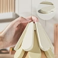 thumbnail image 3 of Salvamanteles para Platos Calientes Juego de Salvamanteles en Forma Árbol Posavasos para Ollas Calientes Almohadillas Térmicas Plegables para Sartenes Mesa de Tazón, Base Redonda, 3 of 5