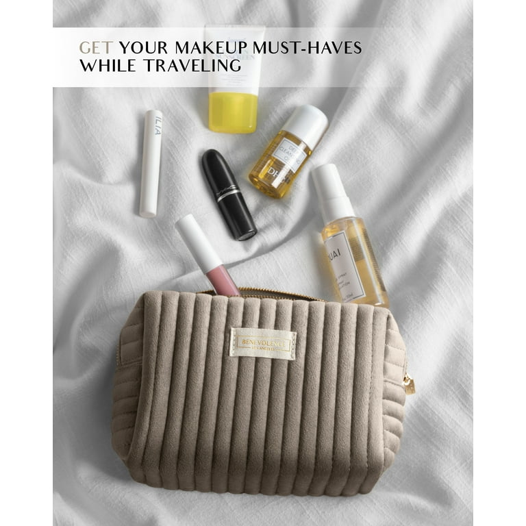 M.A.C makeup and LV cosmetic pouch  Makeup bag essentials, Makeup bag,  Makeup pouch