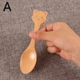thumbnail image 3 of Infant Food Dinnerware Toddler Feeding Tableware Baby Spoon, Cute Cartoon Flatware Utensil For Children Creative Wooden Spoon Gifts, 3 of 5