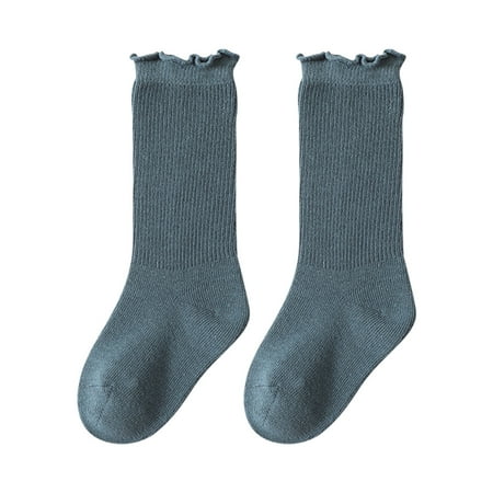 

Cathalem Soft Kid Socks Baby Dispensing Non Slip Socks Toddler Socks With Pinch Ankles Baby Kids Little Cabbage Patch Doll Socks Socks Blue 18-24 Months