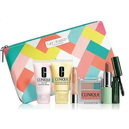 NEW Clinique Skin Care Makeup 7 Pc Gift Set Travel Size Nudes Spring 2015 Tyler Dawson Makeup