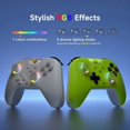 thumbnail image 3 of X05 Gamepad Inalámbrico Bluetooth Gaming RGB Controlador Compatible con PC/Teléfono/ para Switch/Steam Gamer Verde, 3 of 5