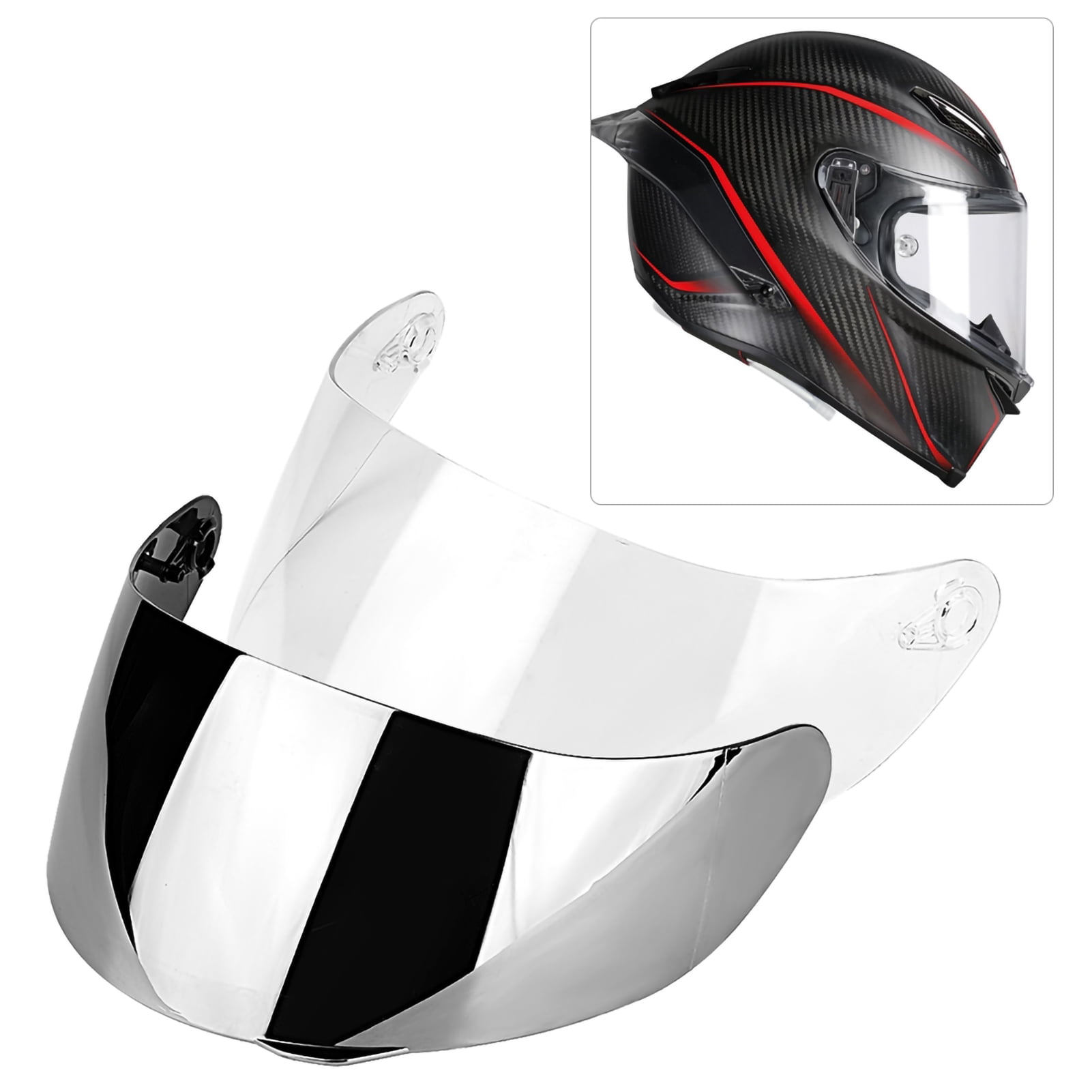 Motorcycle Wind Helmet Lens Visor Full Face Fit For AGV K1 K3 SV K5 K5S