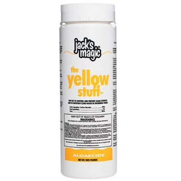 Jack's Magic The Yellow Stuff 2 Lb Pool Algaecide