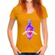 thumbnail image 3 of Painted T-Shirt Women Fashion T-Shirt Cute Stranger Thing Vintage T-Shirt Green Tops for Women Harajuku Bottle Women Clothes, 3 of 5