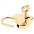 thumbnail image 4 of Small Metal Heart Shaped Padlock Mini Lock With Key For Jewelry Box Storage Box, 4 of 4