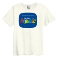 thumbnail image 1 of Amplified - Camiseta Live From Republic New Order para Adultos Unisex (Blanco Retro, Azul), 1 of 2