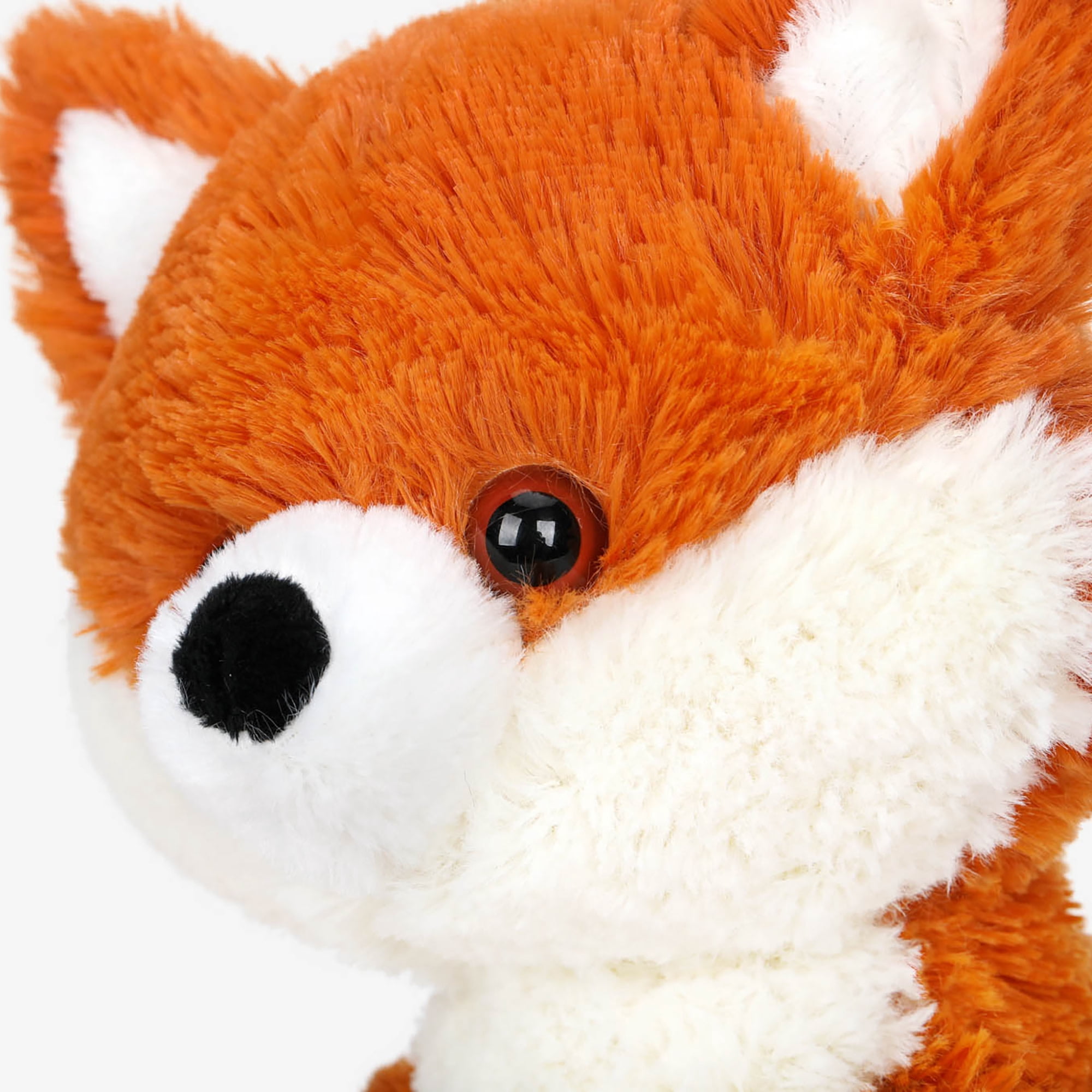 McHugs: Forest Series - Elma Fox - 9.8" Orange & White Stuffed Animal Plush, Soft Weighted Cuddle Toy, Cozy Comfort Play Companion, Baby-Toddler-Kids