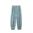 thumbnail image 6 of Pajamas for Women Set Fall & Winter Pullover Long Sleeve Set Soft Double Fleece with Embossed Design & Cozy Loungewear for Cold Nights, 6 of 6