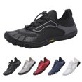 thumbnail image 2 of NOKIO Men's Sneakers Comfortable Wide Width Athlet𝗂c Shoes S𝗅ip On Elastic Adjuatable Strap Cycling Shoes Outdoor Sport Wading Shoes Lightweight Anti-S𝗅ip Swim Shoes, 2 of 7