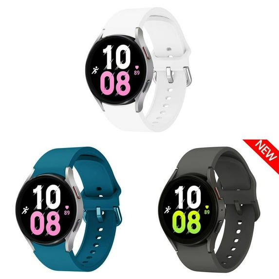 BXUXOHS (1Pack/3Pack) 20mm Silicoeng Watch Bands For Samsung Galaxy Watch 5 4 44mm 40mm Women Men, Quick Release Elastic Silicone Sport band Wristbands for Galaxy Watch 4 Classic 46mm 42mm 5 pro 45mm