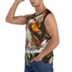 thumbnail image 3 of Fotbe Cartoon Scottish Duck Men's Camiseta sin Mangas Estampada para Hombres, Playera Casual para Gimnasio, Entrenamiento, Playa-Medium, 3 of 7
