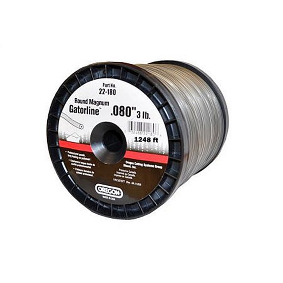 Oregon 22-180 Magnum Gatorline 3 Lb 1248' Spool 0.080" Gauge Commercial