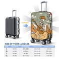 thumbnail image 6 of Daiia Skeleton Cowboy And Guitar Luggage Cover, Thickened Washable Travel Luggage Covers, Elastic Unique Baggage Covers for 18-20 inch Luggage-Medium, 6 of 9