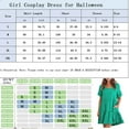 thumbnail image 6 of Women Dress V-Neck Short Sleeve T-Shirt Dress Babydoll Ruffles Casual Mini Dress, 6 of 6