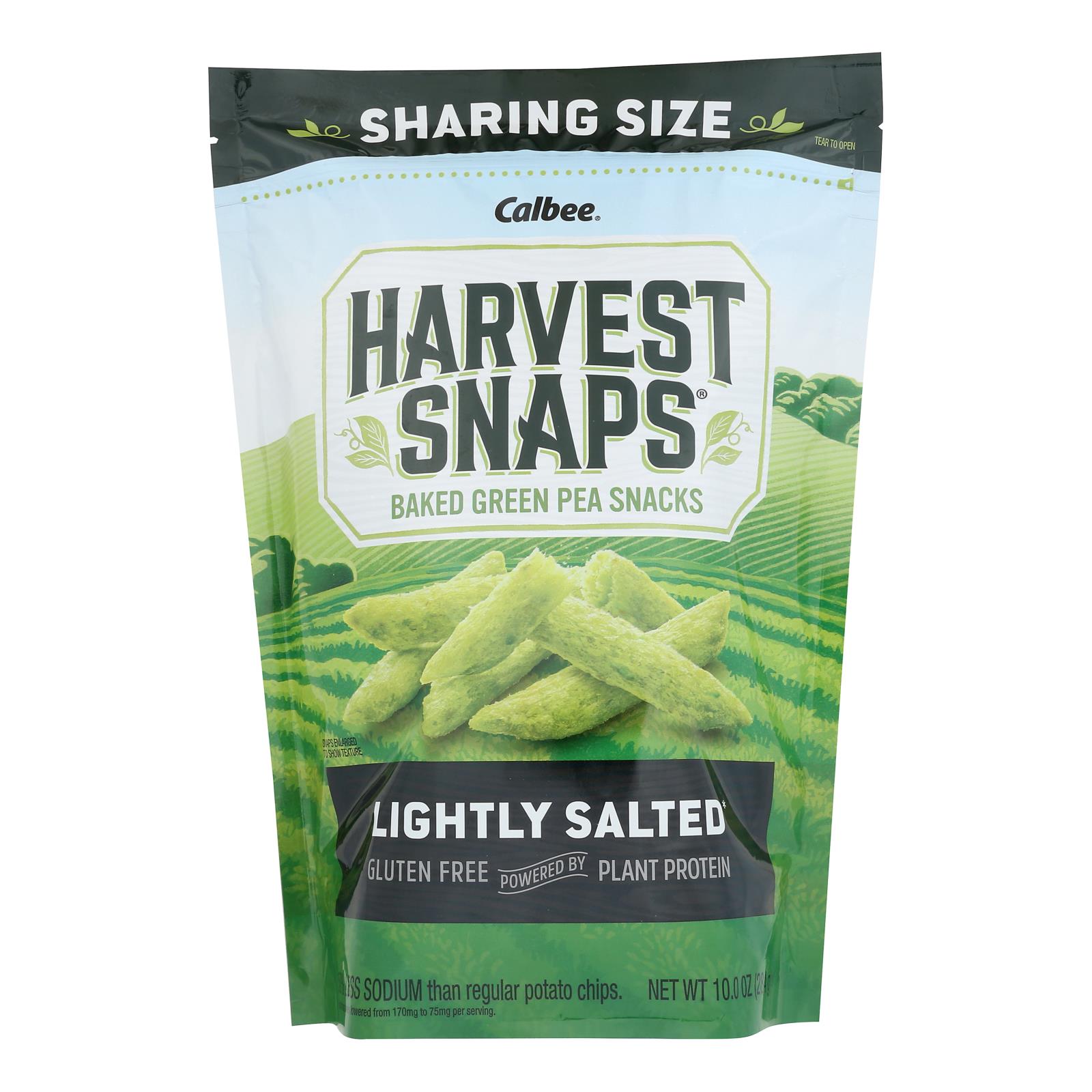 Harvest Snaps Lghtly Salted Green Pea Crisps