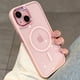 thumbnail image 2 of Luxury Acrylic Clear Armor Wireless Charging Phone Case for iPhone 15 14 Plus 13 12 11 Pro Max Magnetic Shockproof Bumper Cover, 2 of 5