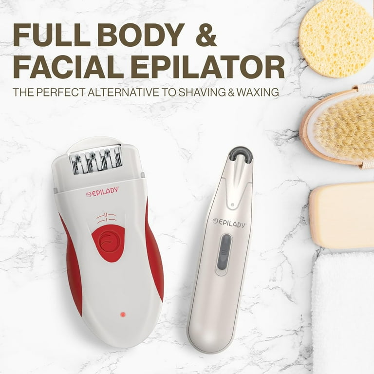 Conair, Epilady Hair Removal Kit, Legend 4, Full-Body and Facial