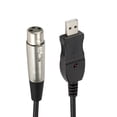 thumbnail image 3 of USB 2.0 Male to XLR Audio Recording Cable for Microphones, 3m, 3 of 7