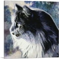 thumbnail image 1 of ARTCANVAS Persian Cat Breed Blue Canvas Art Print - Size: 18" x 18" (1.50" Deep), 1 of 9