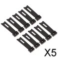 thumbnail image 1 of Caballetes de Plástico Soledad 10 Piezas negro, 1 of 10