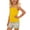 Yellow, variant on Cethrio Girls Outfit Sets 2 Piece, Vacation Sleeveless Casual Kids Summer Clothing Sets Yellow Size 6
