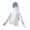 Blue, variant on Kids Girls Boys Hooded Protection Jacket Toddler Ice Silk Breathable Long Sleeve Sun Shirt Summer Thin Air- Conditioning Clothing 4-13 Years