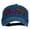 Navy, variant on Bear Mascot Embroidered Washed Cap - Red OSFM