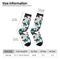 thumbnail image 2 of Picia Cute Poodle Dog Print Athletic Socks for Men & Women – Cushioned Moisture-Wicking Crew Socks for Sports, Running, and Training, Soft & Breathable Size 5-11, 2 of 6