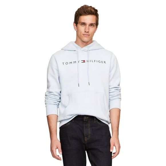 Sudadera con capucha Tommy Hilfiger Logo para hombre Breezy Blue